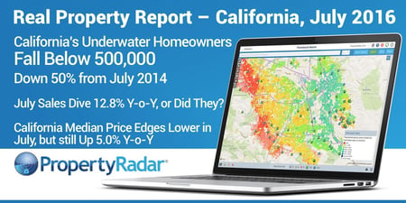 Real Property Report - California, July 2016