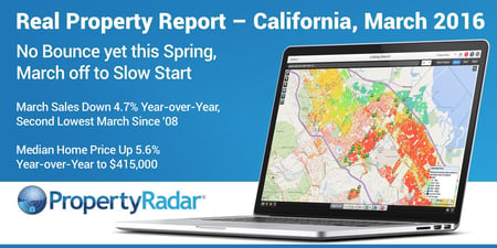 Real Property Report - California, March 2016
